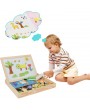 Wooden Magnetic Puzzle Kids Jigsaw Drawing Board Educational Toys